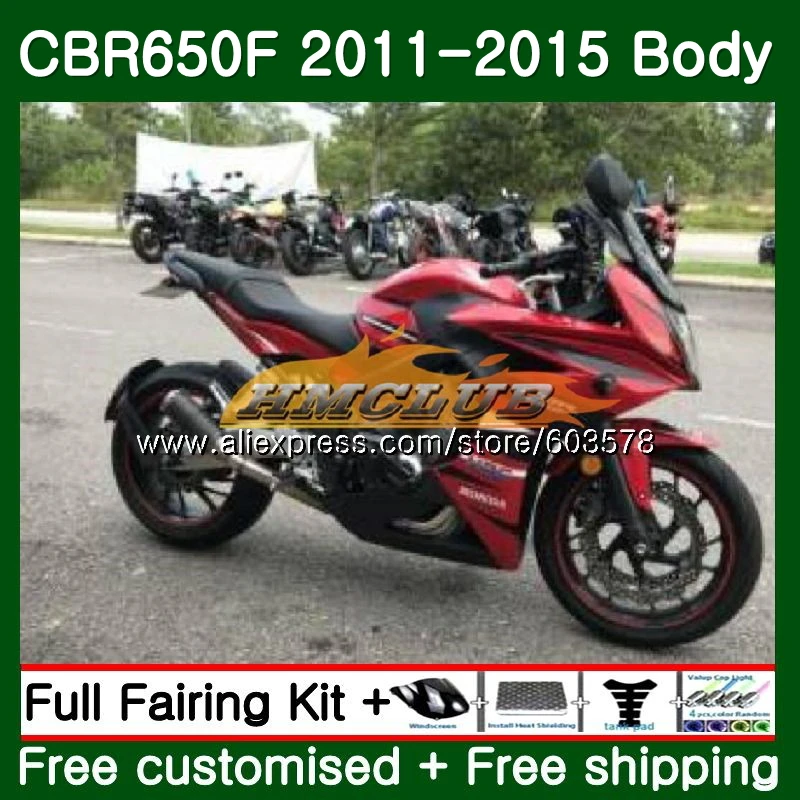 

CBR-650F For HONDA CBR 650F 650 F 2011 2012 2013 2014 2015 130CL.22 Dark red CBR650 F CBR-650 CBR650F 11 12 13 14 15 Fairing