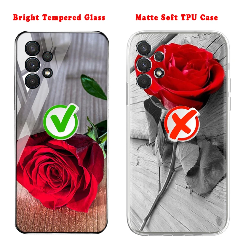 S22 Ultra Tempered Glass For Samsung A52 Cases Samsung Galaxy A52S A13 A33 A13 A53 5G S23 S21 Plus S20 FE A51 A32 A12 A31 Covers