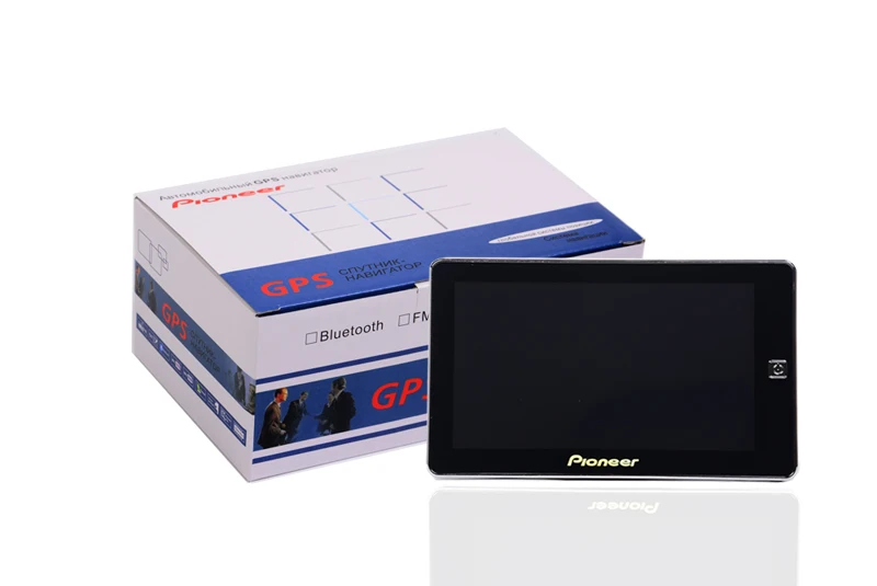 7 дюймов грузовик bluetooth AVIN 256 м 8 Гб gps навигация автомобильный навигатор с козырьком с Европа карты