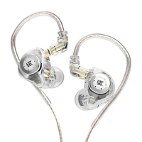 kz wired noise canceling earphones 3 5mm in ear earphones sports headphones wired earbuds volume control music sport earphones