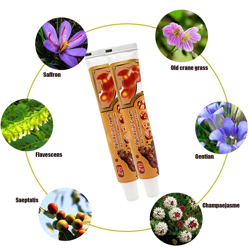 Tiger Balm Rheumatoid Arthritis Joint Analgesic Ointment Pain Relief Cream Medical Plaster For Blood Circulation Heath Care | Красота и