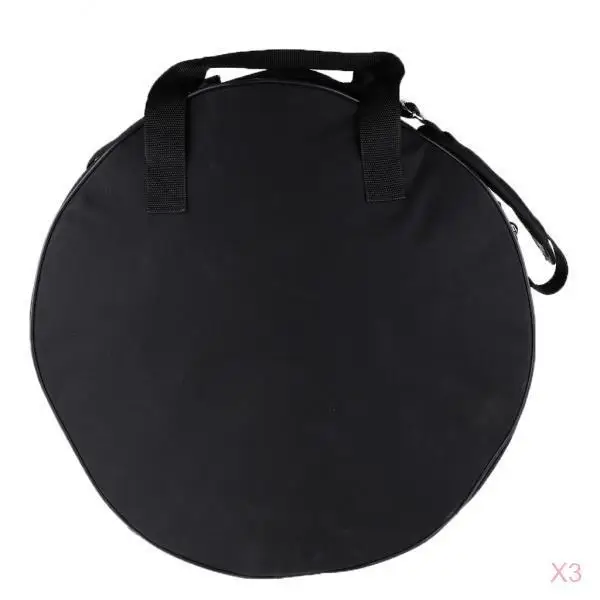 

3x Snare Drum Soft Case Bag Cover with Carrying Handle and Adjustable Shoulder Straps, Easy to Carry