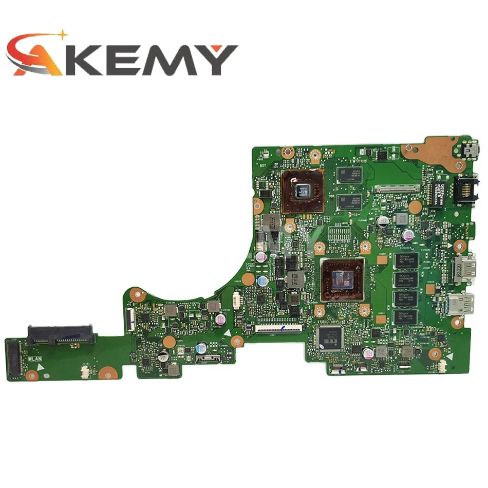 Preise Akemy 90NB0E50-R00040 Laptop-Motherboard Für Asus E402BP E402B Notebook-Mainboard-Test OK A6-9200 CPU 4 GB RAM (V2G)
