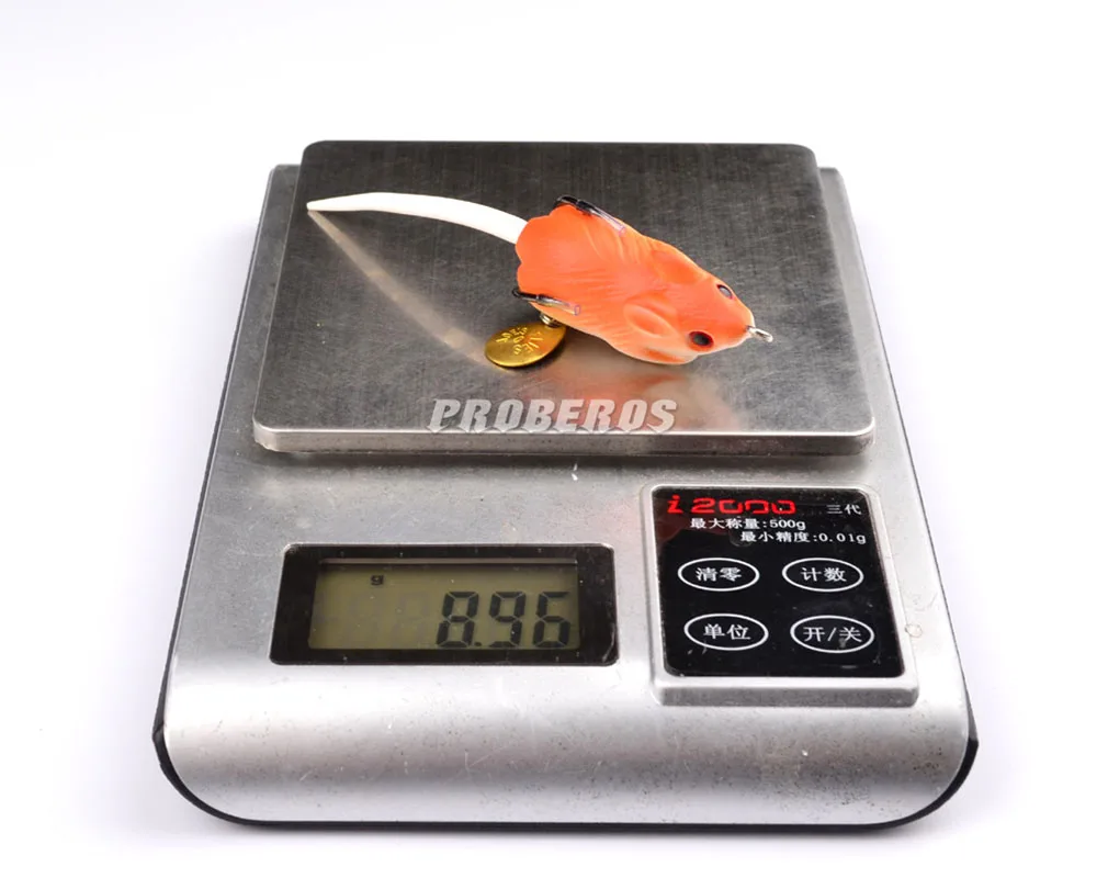 

8.96g/5cm Lures Thunder Frog Bait Lure Hard Bait Fake Bait Animal Bait Mouse Bait Luer Accessories Bait