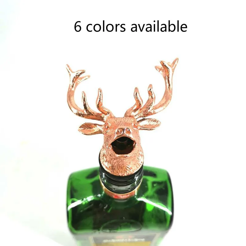 Новый стиль 6 цветов дикий олень Наполнитель из металлического сплава цинковый