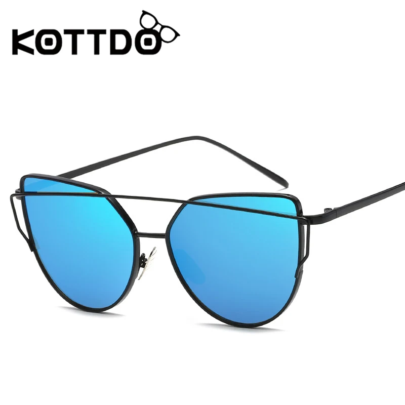 KOTTDO 2018 модные сексуальные женские очки кошачий Глаз Крутые индивидуальные ретро