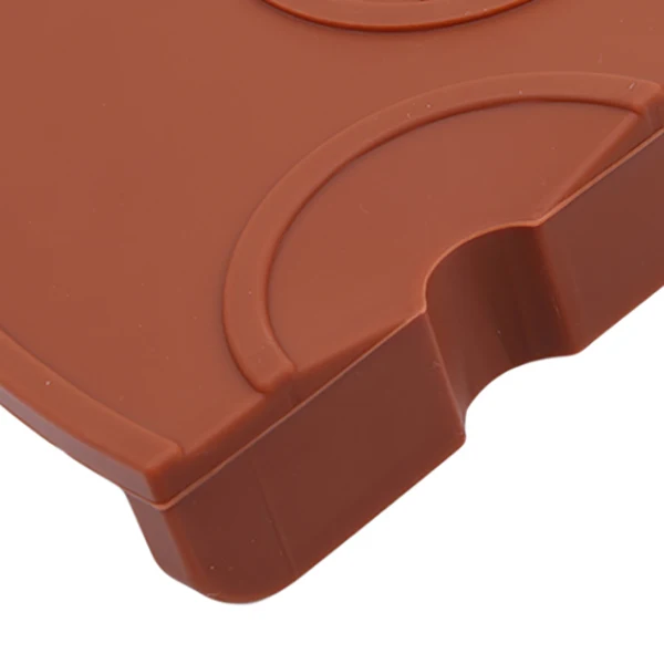 Silicone Coffee Tamper Mat Holder Espresso Maker Support Base Non-Slip Flexible Corner Barista Tea Bar Tool M | Дом и сад
