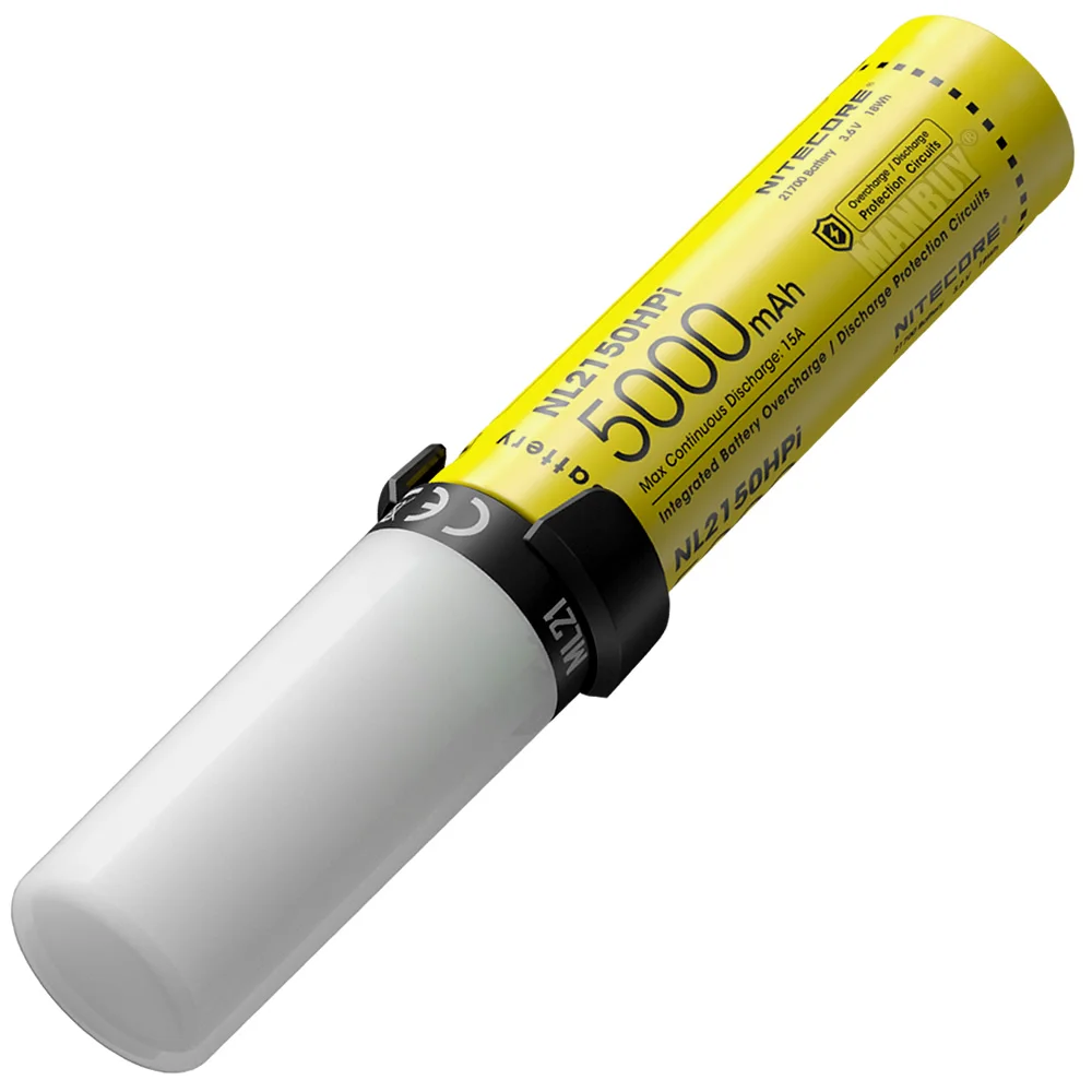 Интеллектуальная аккумуляторная система Nitecore 21700 3 в 1 батарея NL2150HPi на 5000 мА · ч +