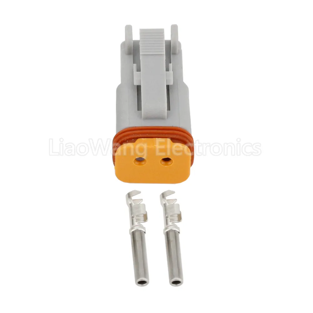 10 комплектов DJ3021Y-1.6-11/21 Deutsch разъемы 2 Pin DT04-2P/DT06-2S автомобильный водонепроницаемый провод электрический разъем 22-16AWG