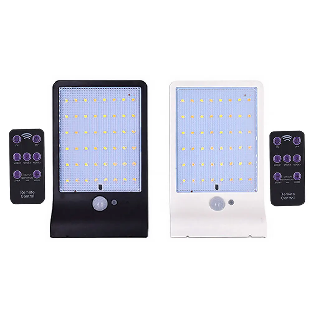 

Newest 48 LED Solar Power Street Light PIR Motion Sensor Lamps Garden Security Lamp Outdoor Street Waterproof Wall Lights