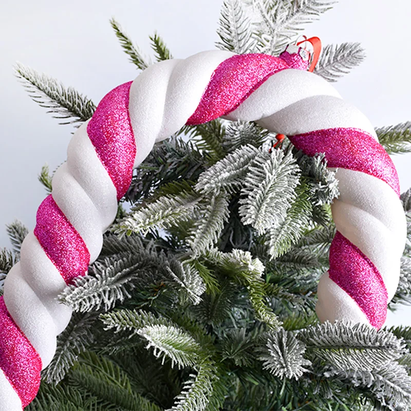 Рождественские украшения дизайн сцены подвесные аксессуары жесткая пластиковая