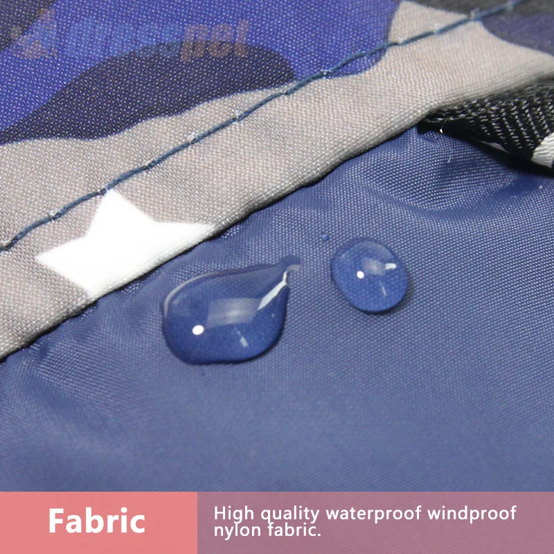 Зимняя одежда для собак маленьких и средних пород, водонепроницаемая щенка куртка теплое пальто с шляпой Чихуахуа и французский бульдог.