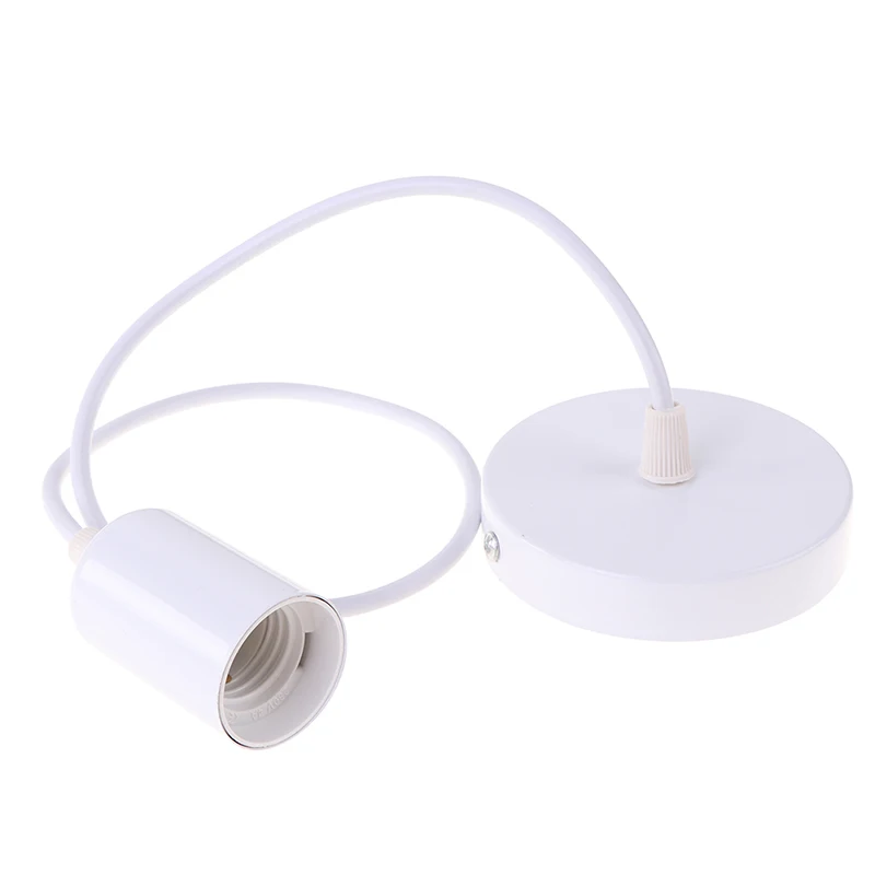 

1pc Hot Selling Lamp Base E27 Lamp Holder Pendant Bulb Light Screw Socket