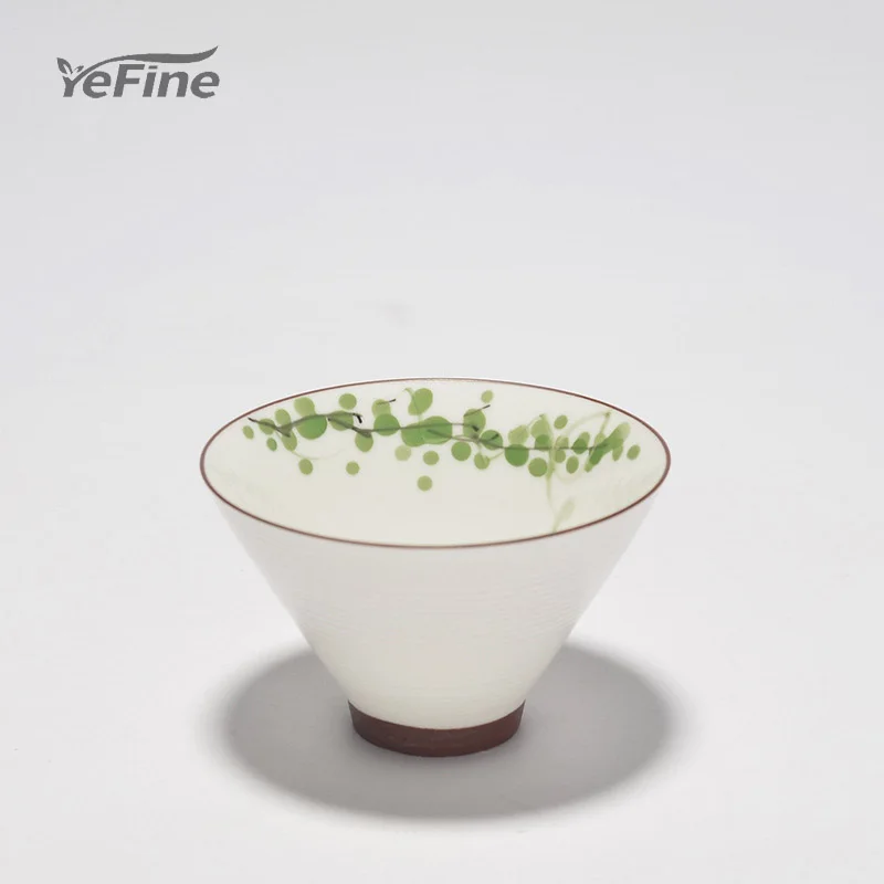 

YeFine Porcelain Pure Hand - Painted Lotuses And Tea Cups