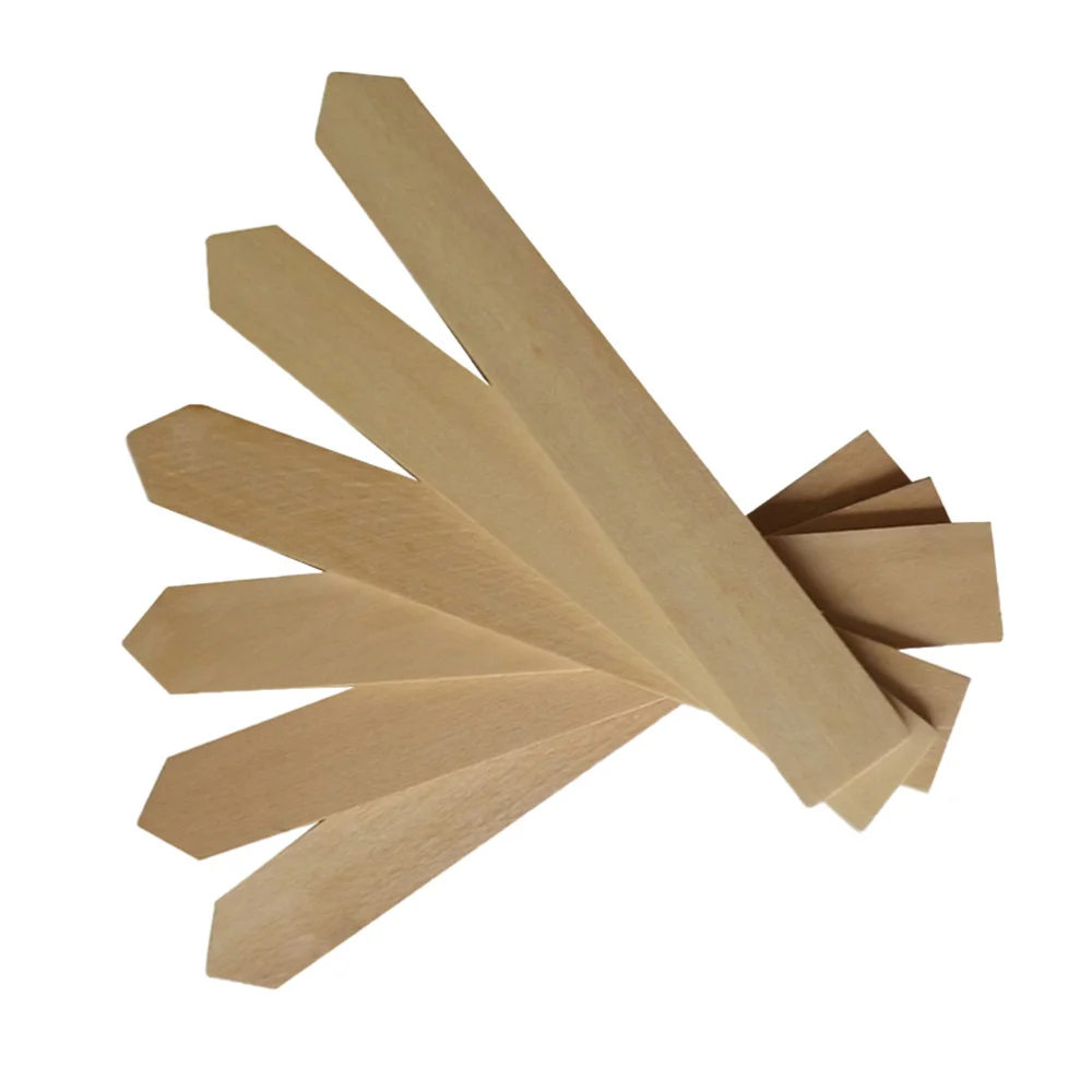 

50PCS Wooden Garden Plant Labels Nursery Garden Markers Plant Stakes Tags