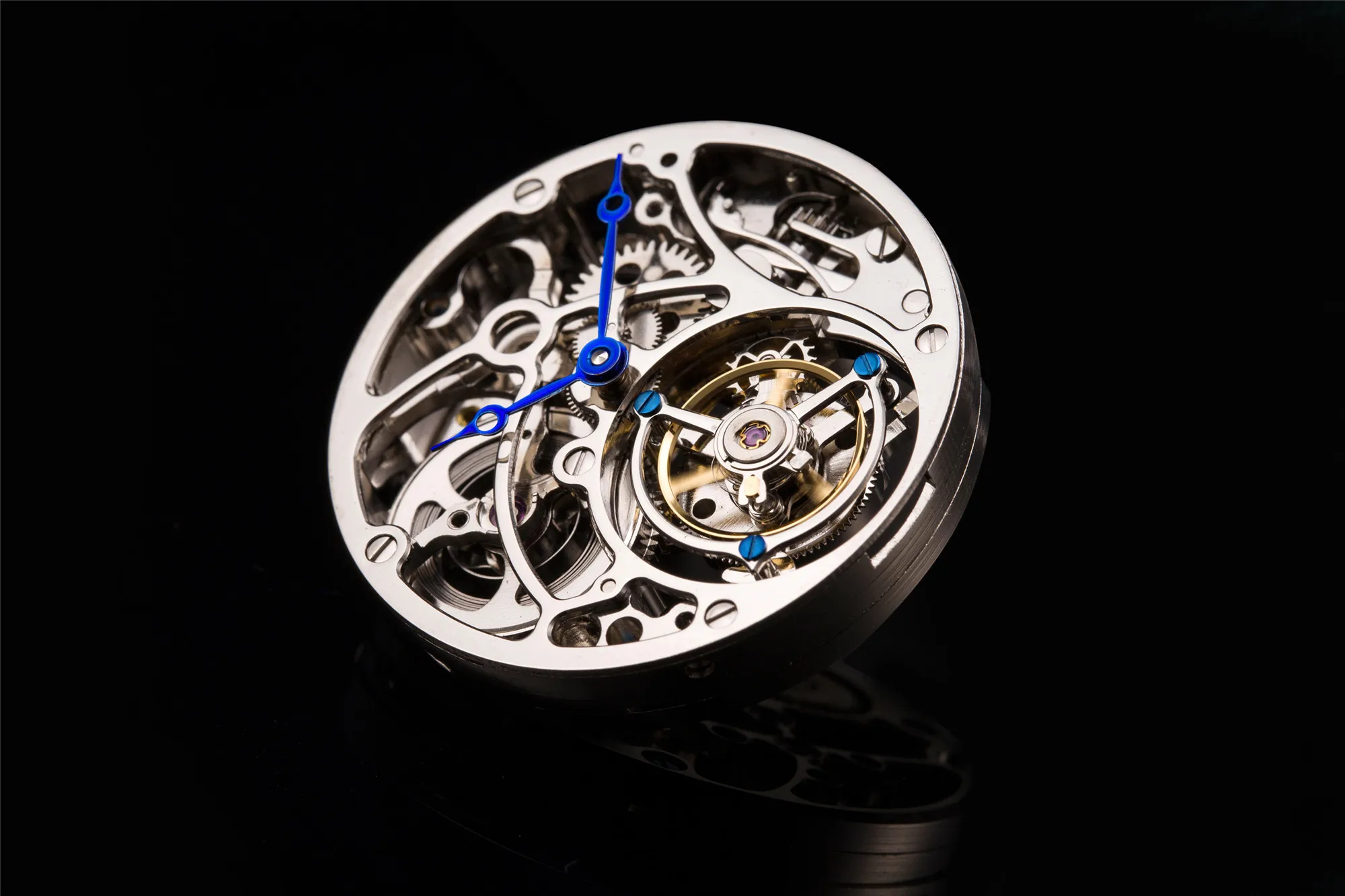 Guanqin Real Tourbillon Мужские часы механические лучший бренд Роскошные мужские