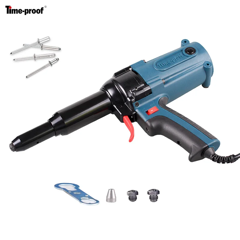 

Genuine Time-proof TAC_500 electric blind rivets gun riveting tool electrical riveter power tool for 3.0-5.0mm