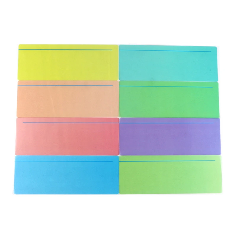 

AU42 -Guided Reading Highlight Strips Colored Overlay Reading Tracking Rulers Helps with Reduce Visual Stress (8 Pack)