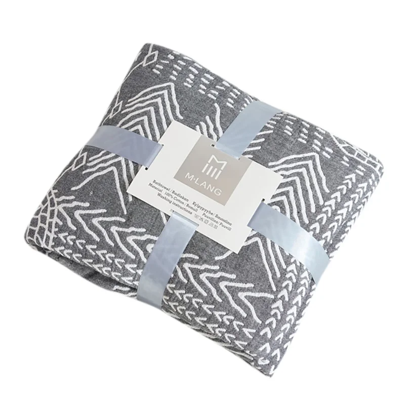 Супер мягкое одеяло 100% хлопок авиационный диван офисное детское полотенце для