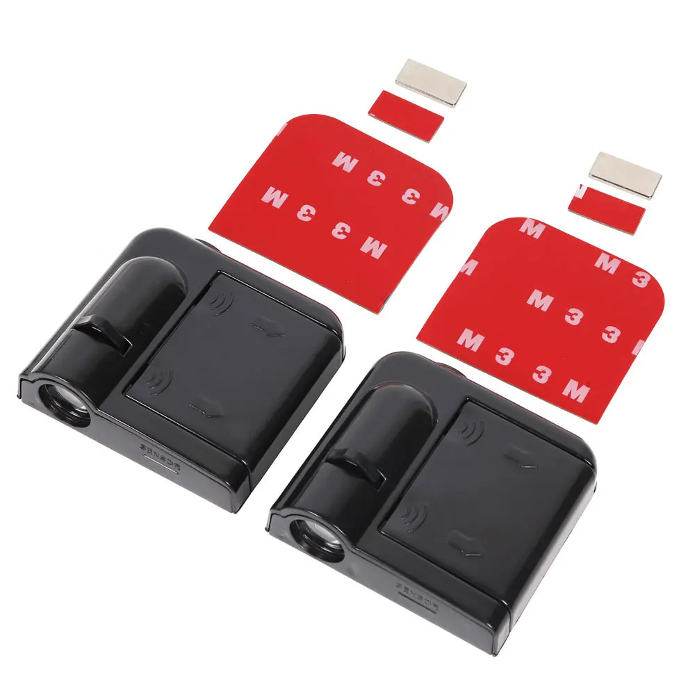 Светодиодный проектор для двери автомобиля с логотипом Ghost Shadow светильник Nissan