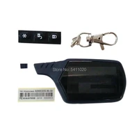10pcslot a91 case keychain body cover for russian two way car alarm system starline a91 a61 lcd remote control key fob