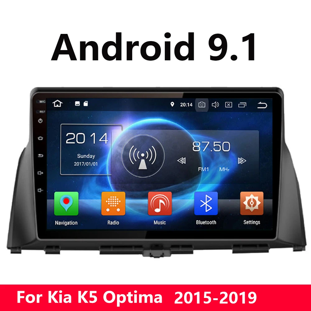 Автомобильный мультимедийный плеер Android 9 1 автомобильное радио стерео головное