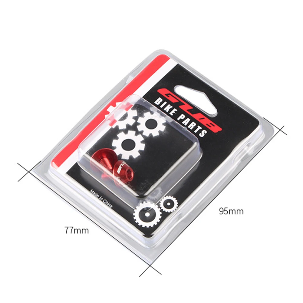 

2pcs GUB Water Bottle Cage Bolts G-510 Bicycle Bike Kettle Rack Fixed Screws Biking PortableDustproof Cycling Parts