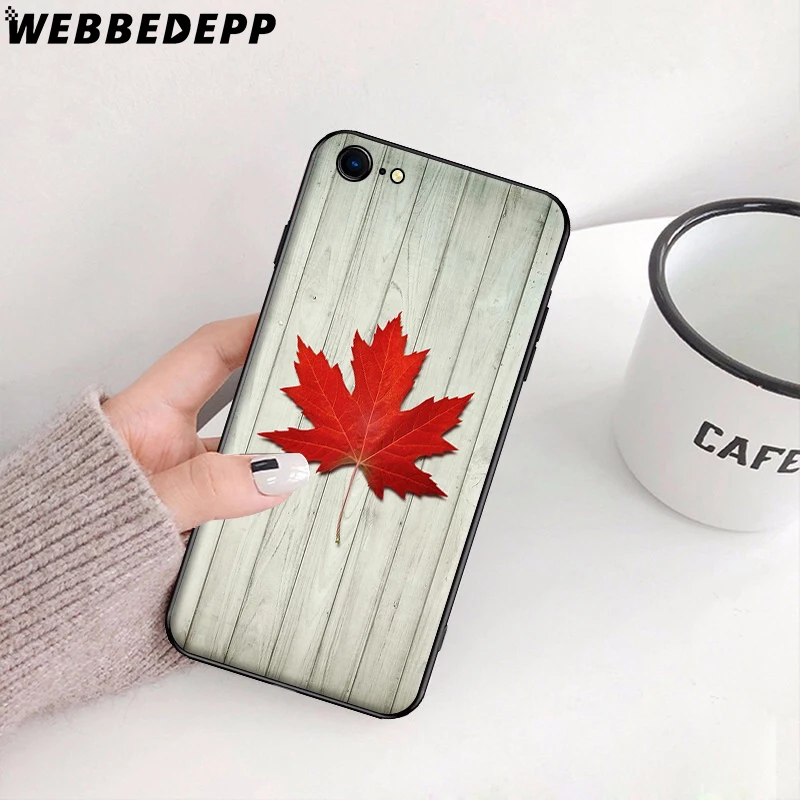 Канадского флага кленовые листья мягкий чехол для samsung Galaxy S6 S7 край S8 S9 S10 Note 8 9 10