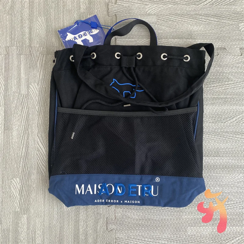 

Высококачественный рюкзак Adererror * Maison, рюкзак на шнурке с вышивкой для мужчин и женщин, модная повседневная сумка для пары