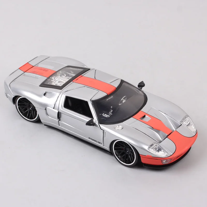 Jada детский масштаб 1/24 Ford GT 2005 суперкар спортивный гоночный автомобиль литый под