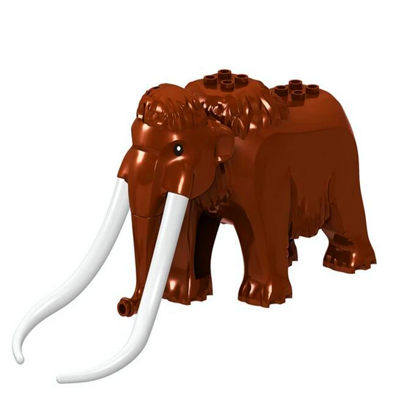 Новогодняя елка с животными элепант Мамонт Лось Олень волк Тигр Медведь