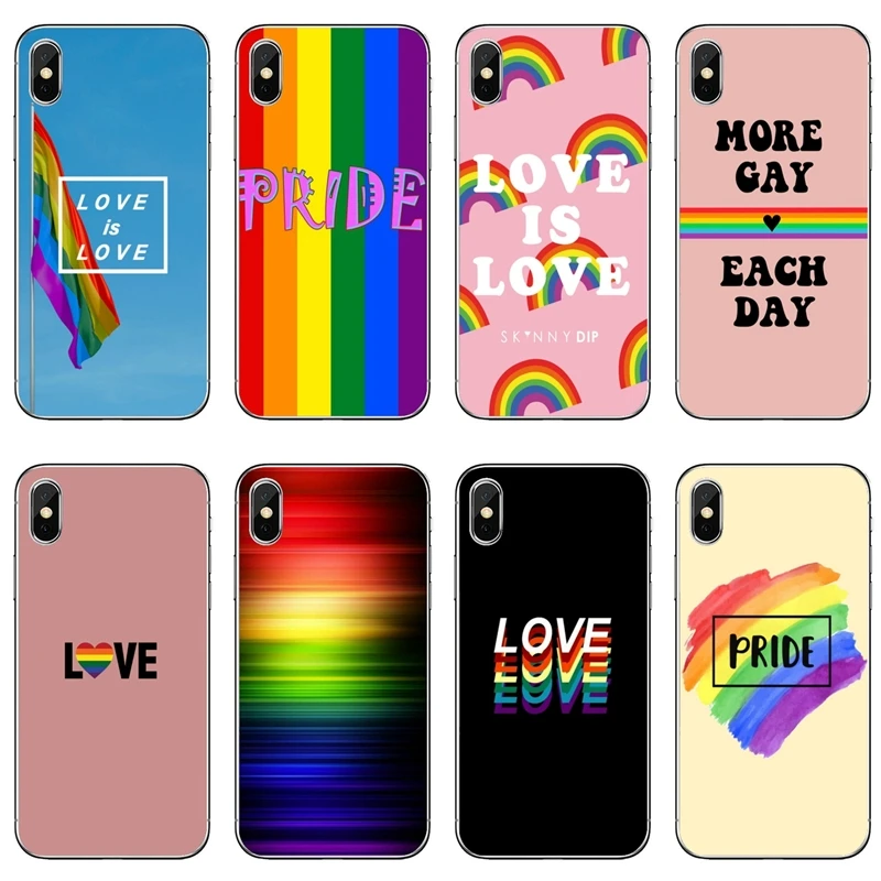Gay Lesbian LGBT Rainbow Flag Accessories Phone Case For Huawei Honor 20  10i 9X 10 Lite 8S 8C 8X 7C 7X 7A 6C Pro 6 6A 6X 5A 5C - купить по выгодной  цене | AliExpress