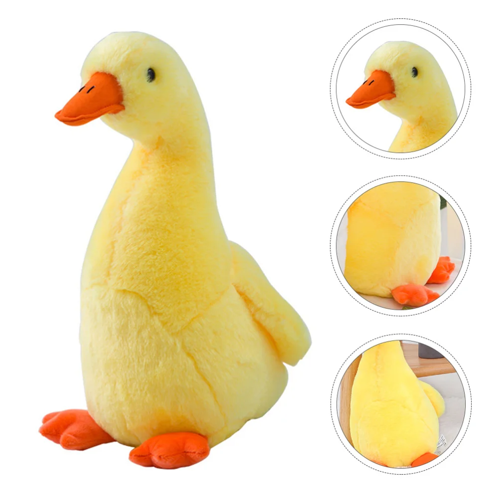 

1Pc Emulation Duck Doll Creative Adorable Plush Kids Home Plaything