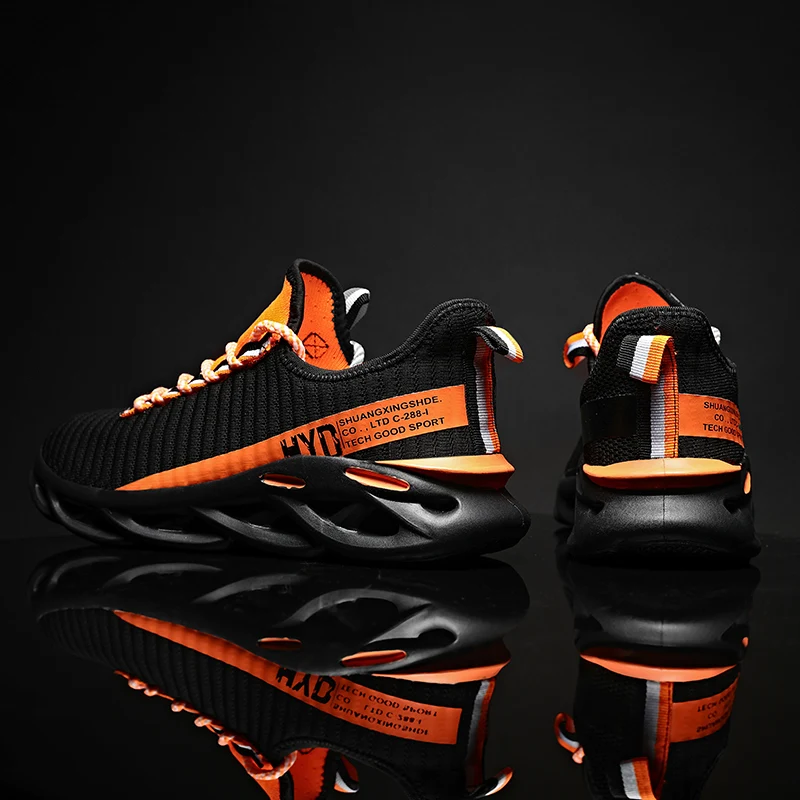 Spring and Summer Mesh Running Shoes Men Breathable Sports Shoes Men's Gym Sneakers Lightweight Blade Walking Shoes Casual 2022