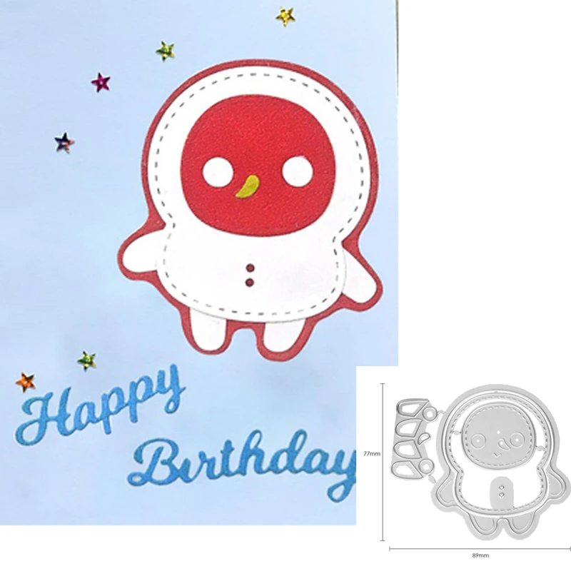 

Cute Kid Metal Cutting Dies Mold Scrapbook Craft Mold Template Embossing Paper Mold Making New