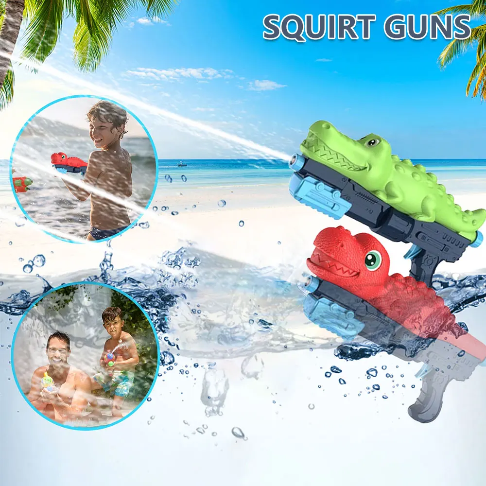 

Summer Outdoor Beach Toys Kids Beach Water Gun Seaside Natatorium Square Drifting Water Pistol Squirt Toys Water Sprayer