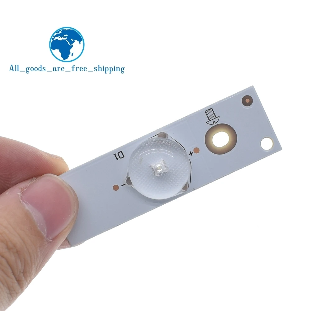 TZT 10 шт. 3 в SMD лампы с оптическими линзами Fliter для 32-65 дюймов светодиодный телевизор ремонт