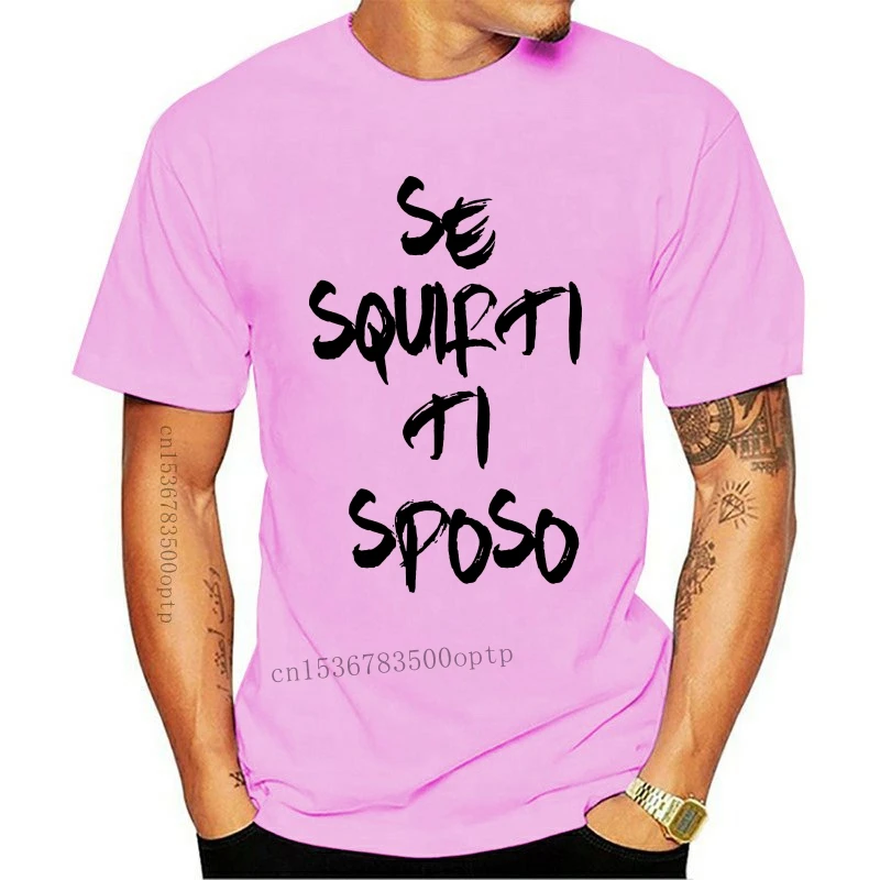

2019 Men's Fashion Printing O-Neck Cotton Tee Tops T-shirt HAPPINESS REGALO ESTATE DIVERTENTE SE TI SPOSO BOMBER Fitness T Shirt