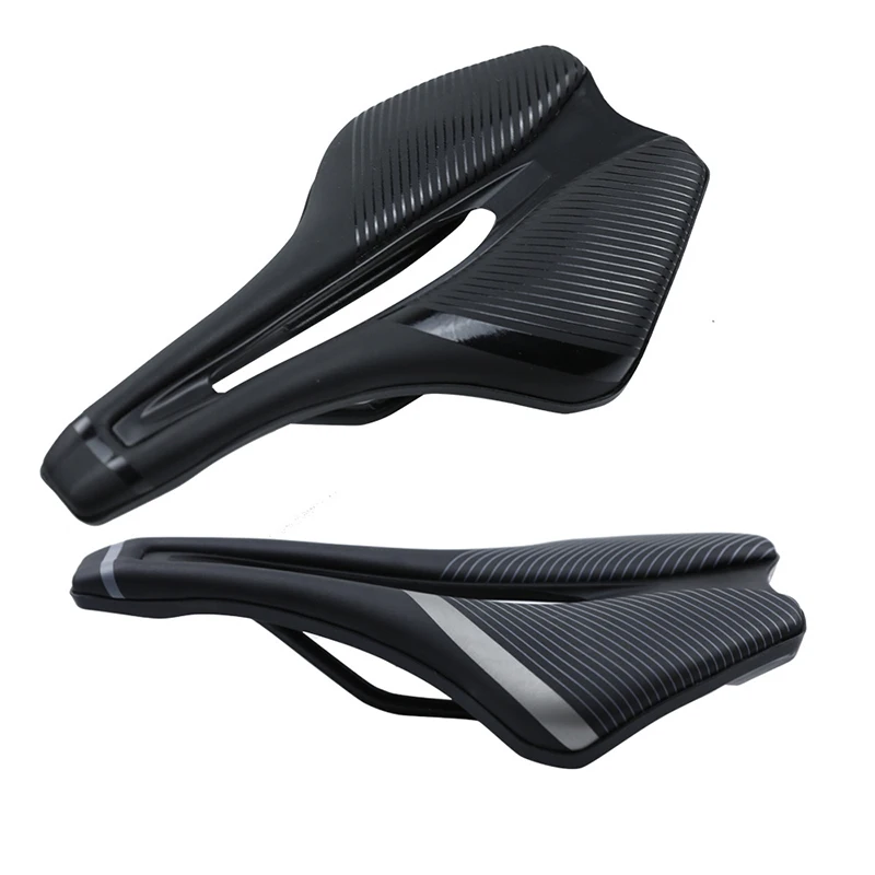 MTB Bicycle Saddle Road Bike Training Saddle Seat Hollow Saddle Breathable Soft EVO Bicycle Seat MTB Lightweight Cushion Seats