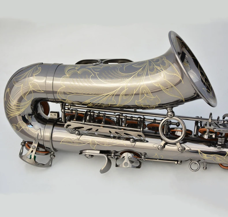 Черный никелированный латунный альт-инструмент Аксессуары Профессиональный Eb OEM