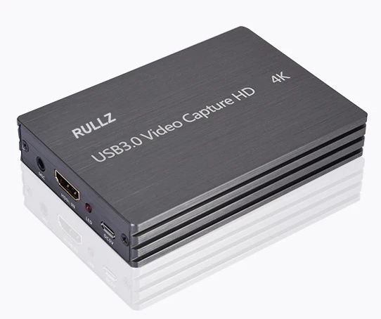 

4K USB 3.0 Video Capture Card HDMI-compatible 1080P HD Video Recorder Grabber for PS4 Phone Game Recording Box PC Live Streaming