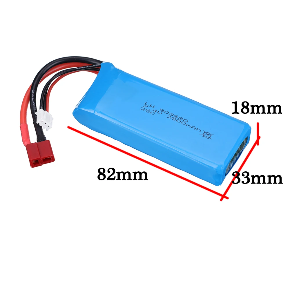 2s RC Lipo Battery 7.4v 2500mAh Drone for Syma X8C X8W X8G X8 X8HC X8HG X8HW HQ899 T70CW Quadcopter Spare Parts
