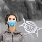 3D держатель для маски для взрослых, отдельное крепление для носа и рта, вспомогательное дыхание, внутренняя подушка, кронштейн для силиконовой маски, дышащий держатель