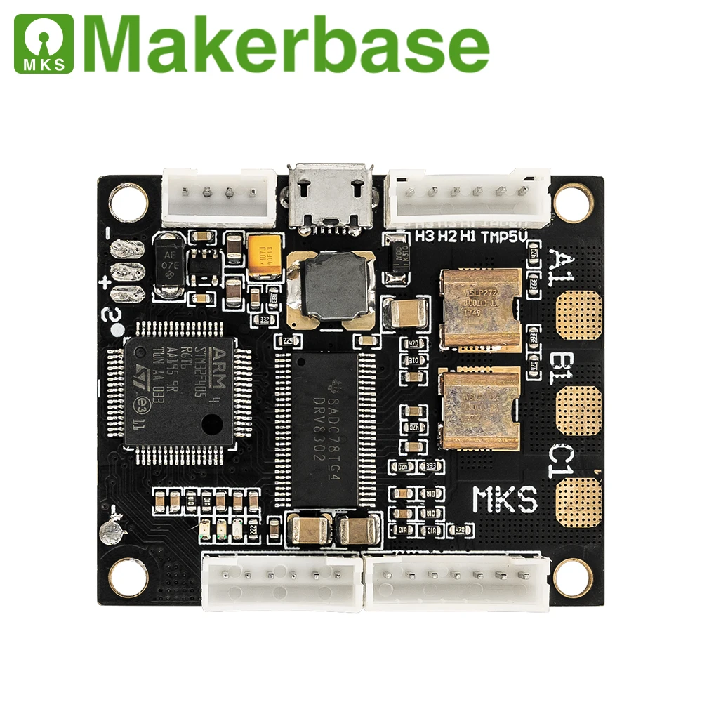 Makerbase VESC MINI 4 20 электрический регулятор скорости для скейтборда с радиатором 12s ESC