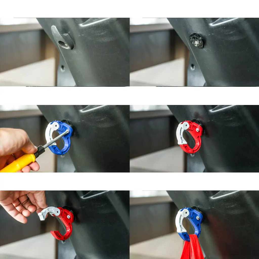 

Aluminum Alloy Motorbike Convenience Hook Helmets Bottles Heavy Duty ing ers