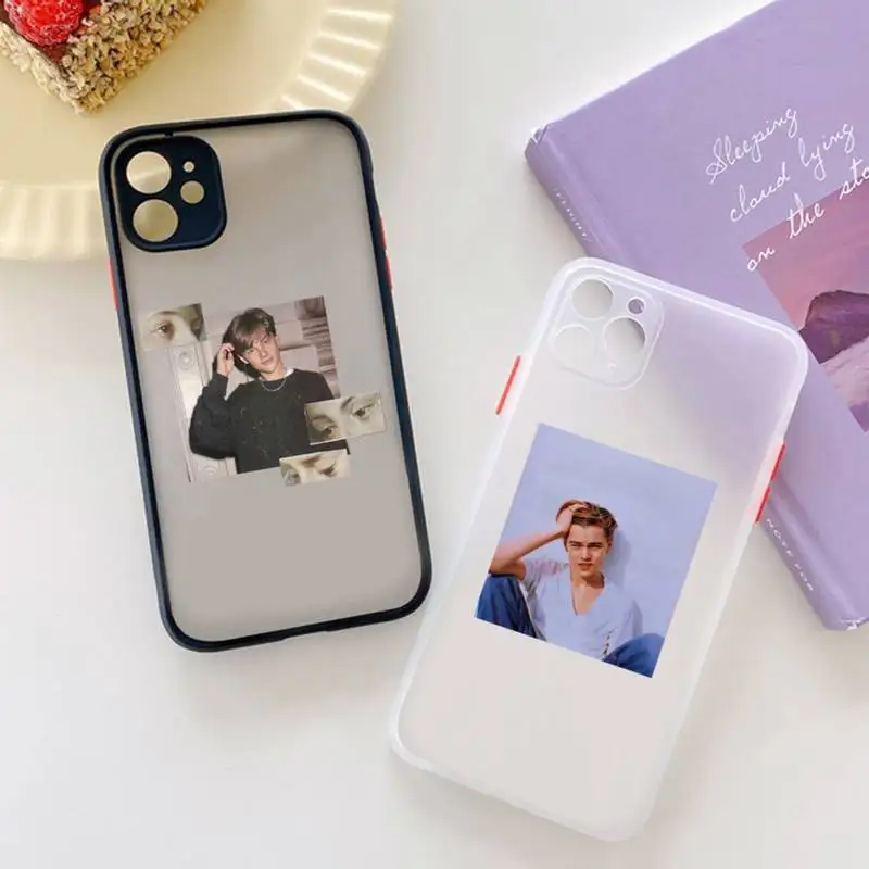 

Leonardo DiCaprio American actors Phone Case matte transparent For iphone 7 8 11 12 13 plus mini x xs xr pro max cover