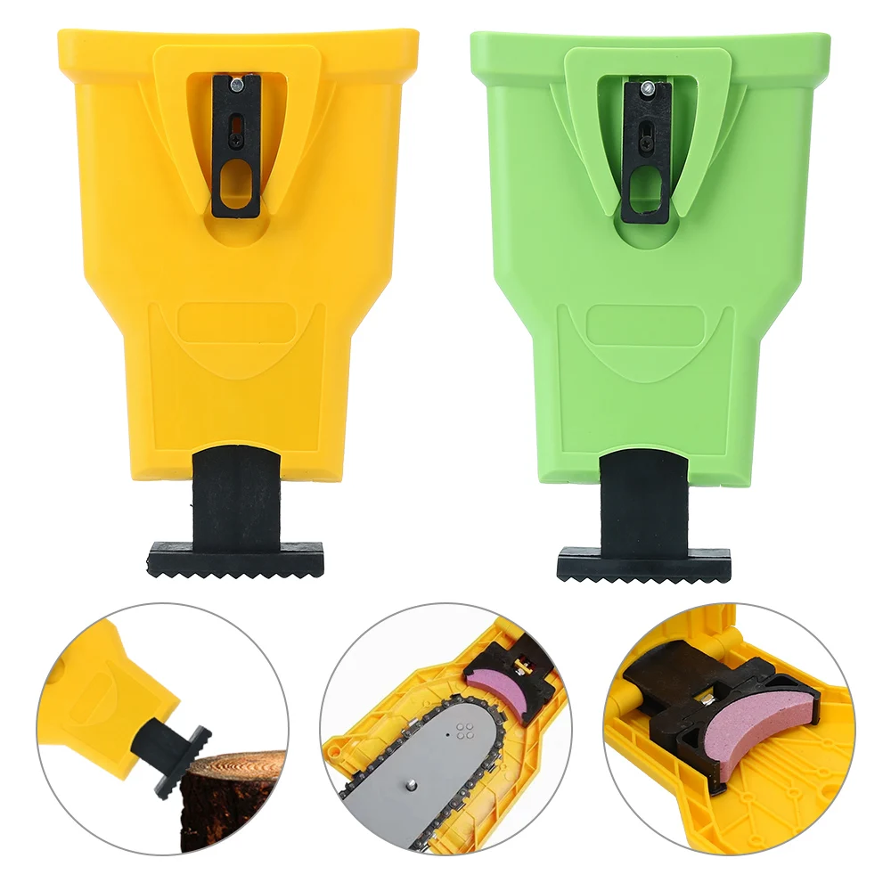 

Sharpener Tool for Woodworking Grinding Chainsaw Sharpener Portable Grinder Tool Small Whetstone With Teeth & Sharpening Stone
