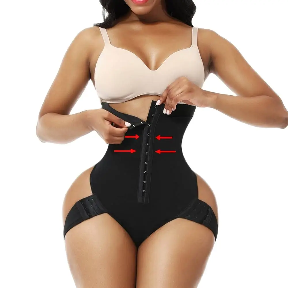 Waist Trainer Tummy Control Butt Lifter Body Shaper Thong High Shapewear Slimming Underwear Shaping Briefs Panty | Женская одежда