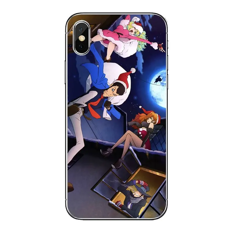 Для iPod Touch iPhone 4 4S 5 5S 5C SE 6 6S 7 8 X XR XS Plus MAX Lupin III замок Cagliostro мягкие прозрачные