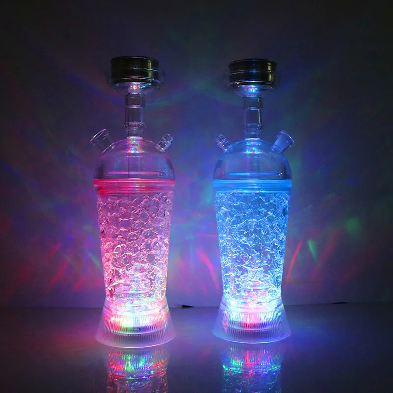 SY высокое качество Портативный светодиодный светильник из акрила для кальяна